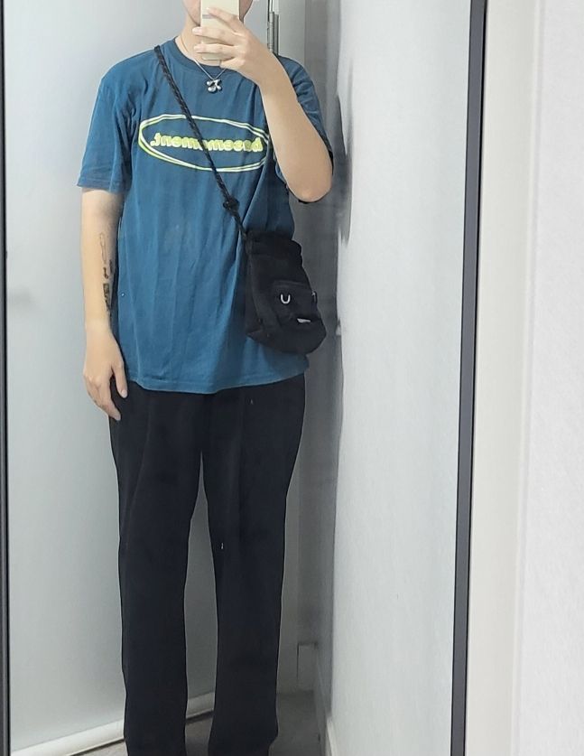 【MATIN KIM】CARGO MESH CROSS BAG★送料・関税込 MUSINSA公式 | MATIN KIM CARGO MESH CROSS BAG IN BLACK