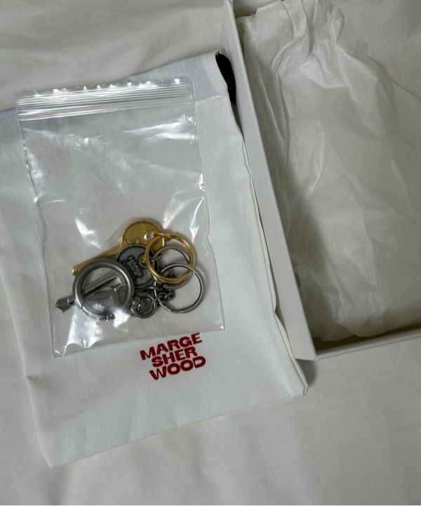 [Margesherwood ] / ☆ LOGO KEY CHAIN MUSINSA | MARGESHERWOOD LOGO KEY CHAIN