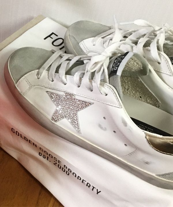 MUSINSA | GOLDEN GOOSE Superstar Gold Tab Sneakers - White
