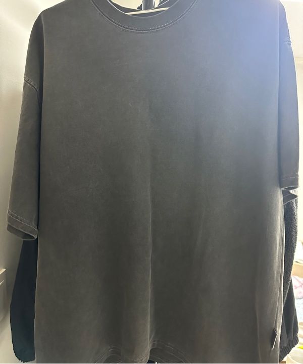 MUSINSA | TOPBOY Weighty Pigment Overfit Short Sleeve T