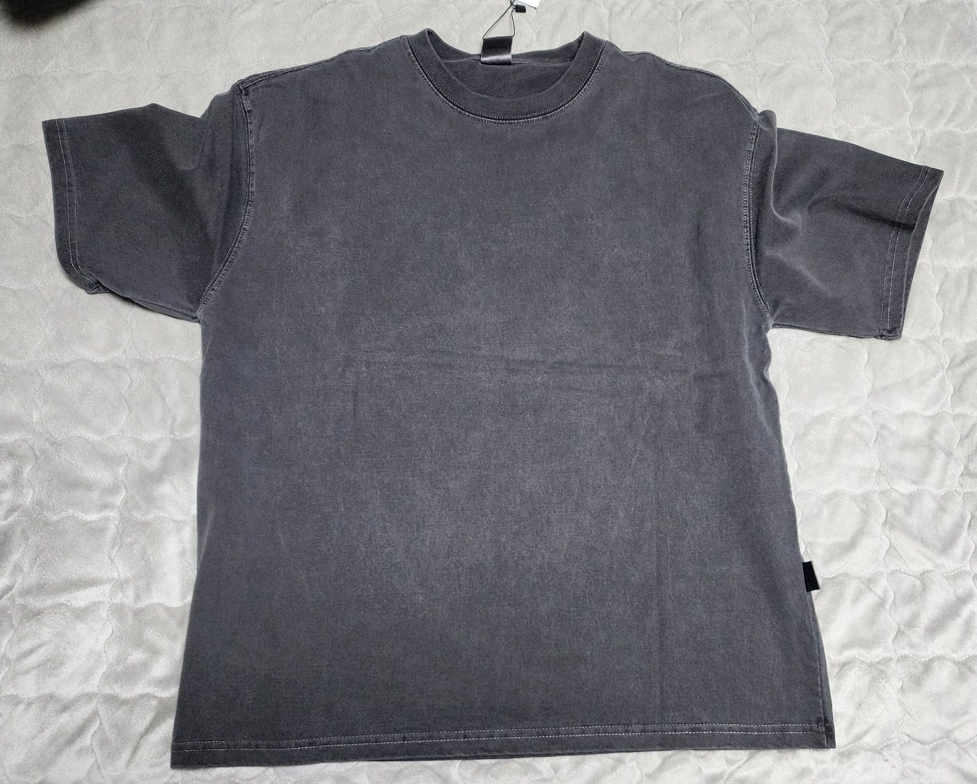 【MODERNIF】River Overfit Pigment Shirt M&O – Unisex Vintage Garment-Dyed T-Shirt – 6500M - Creation