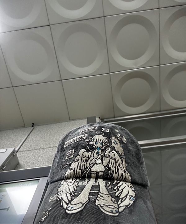 MUSINSA | YOUTHBATH YB x Oliwa Ball Cap_CHARCOAL