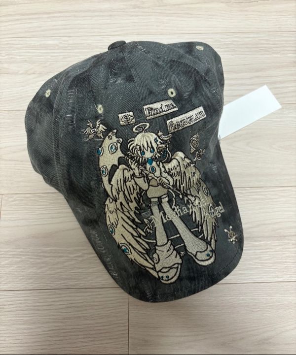 MUSINSA公式 | YOUTHBATH YB x Oliwa Ball Cap_CHARCOAL