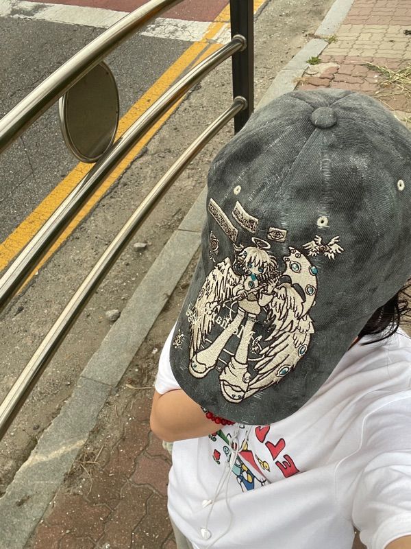 [YOUTHBATH] YB X Oliwa Ball Cap /追跡付 youthbath（ユースバース）の「韓国ブランド YOUTHBATH ユース