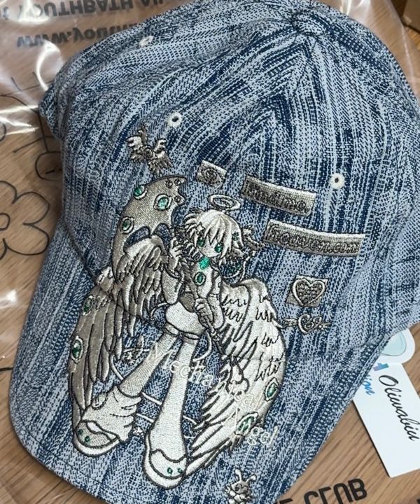 MUSINSA公式 | YOUTHBATH YB x Oliwa Ball Cap_DENIM