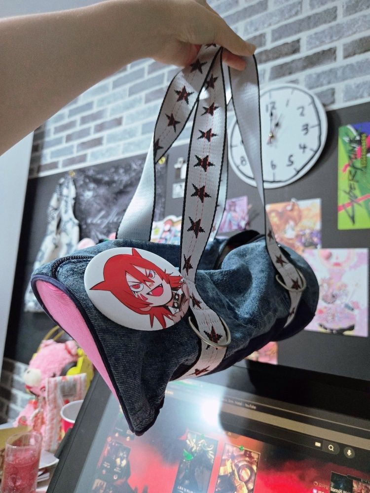 MUSINSA | YOUTHBATH YB x Oliwa Ballerina mini Bag_DENIM