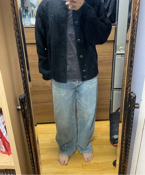★MUSINSA STANDARD★ Loose Exhaust Denim Pants Rusty Black M MUSINSA | MUSINSA STANDARD Loose Exhaust Denim Pants [Rusty