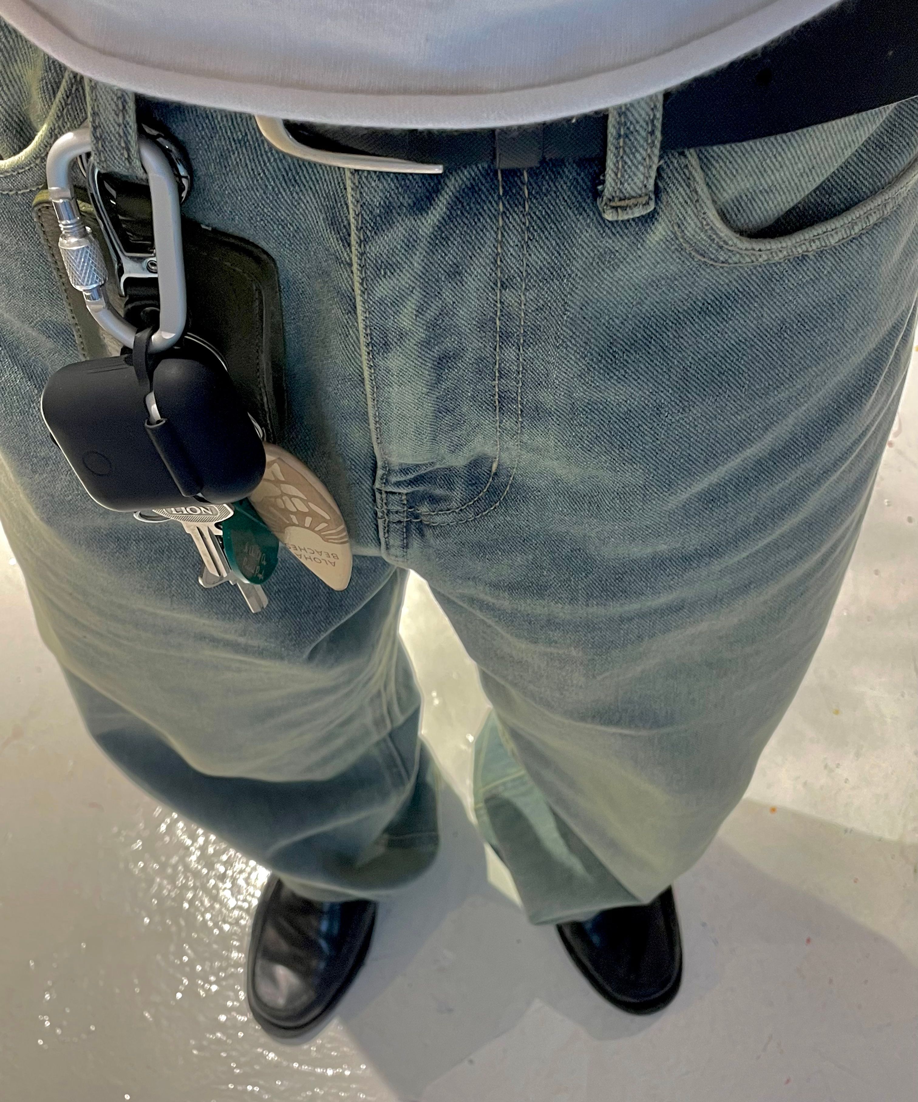 ★MUSINSA STANDARD★ Loose Exhaust Denim Pants Rusty Black M MUSINSA | MUSINSA STANDARD Loose Exhaust Denim Pants [Rusty