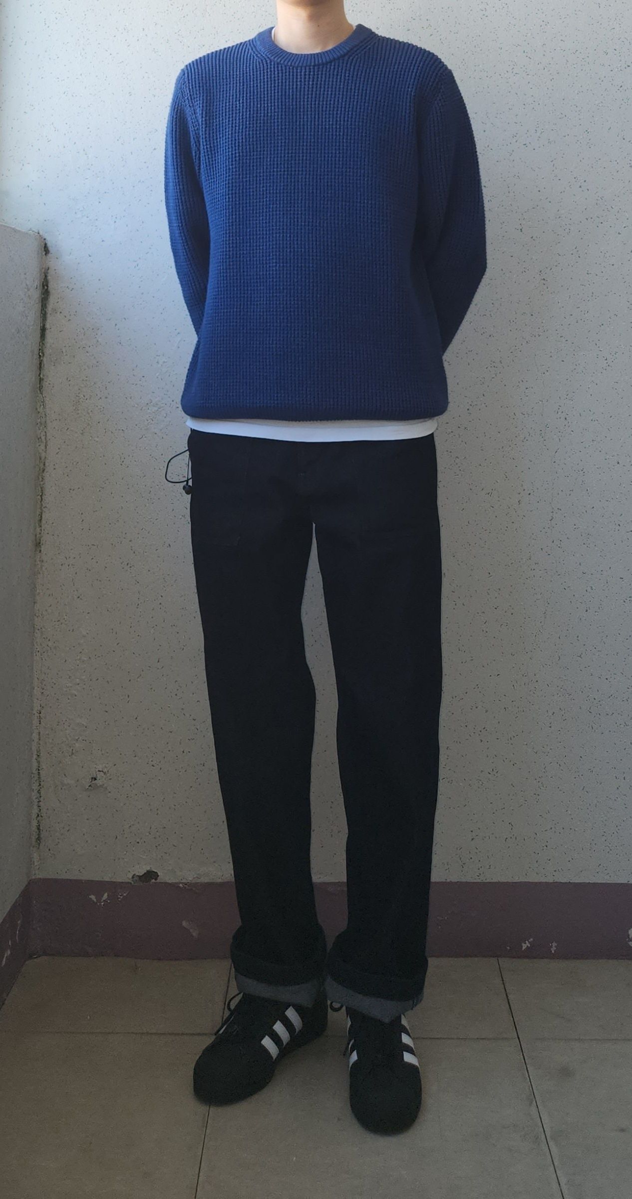 MUSINSA | MUSINSA STANDARD Denim Fatigue Pants [Cream]