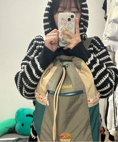 MUSINSA | KODAK Kodachrome Bucket Backpack GREEN