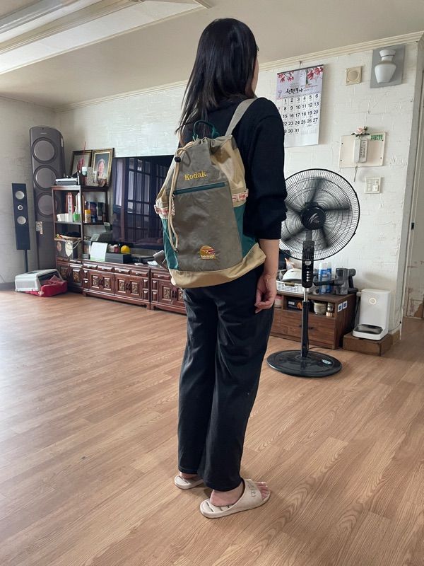 MUSINSA | KODAK Kodachrome Bucket Backpack GREEN