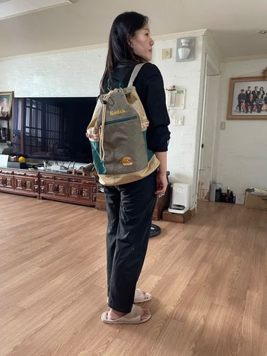 MUSINSA | KODAK Kodachrome Bucket Backpack GREEN display picture 1