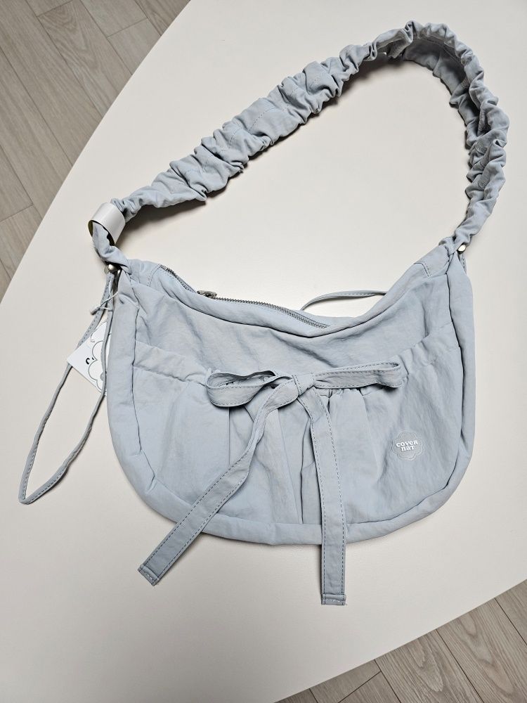MUSINSA | COVERNAT WOMAN Clover Heart Shirring Medium Nylon