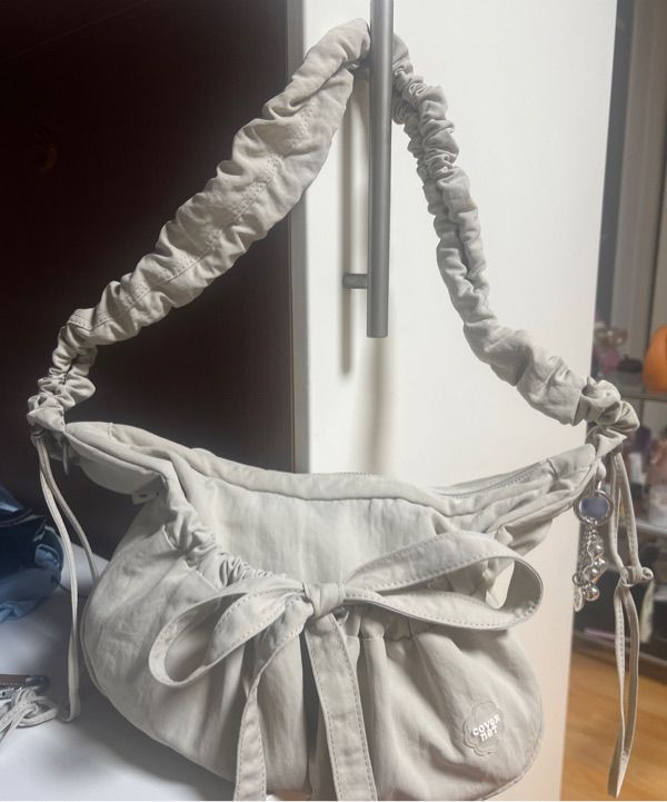 MUSINSA | COVERNAT WOMAN Clover Heart Shirring Medium Nylon