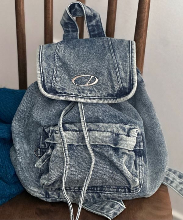 トートバッグ Odd Studio Odd Signature Small Denim Backpack MUSINSA | ODDSTUDIO Odd Signature Small Denim Backpack