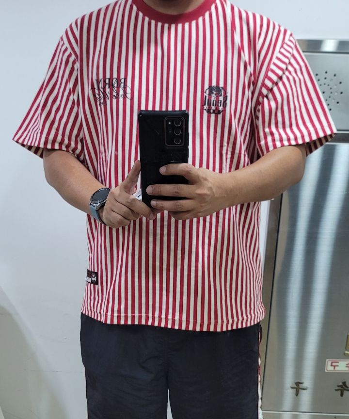 Tシャツ・カットソー 1993STUDIO [FC SEOUL] STRIKER GRAPHIC T-SHIRT 4FK1073 MUSINSA | 1993STUDIO [FC Seoul] Striped t-shirt_black