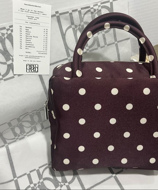 MUSINSA公式 | PEACH BASKET MARKET Polka Dot Bag (purple)
