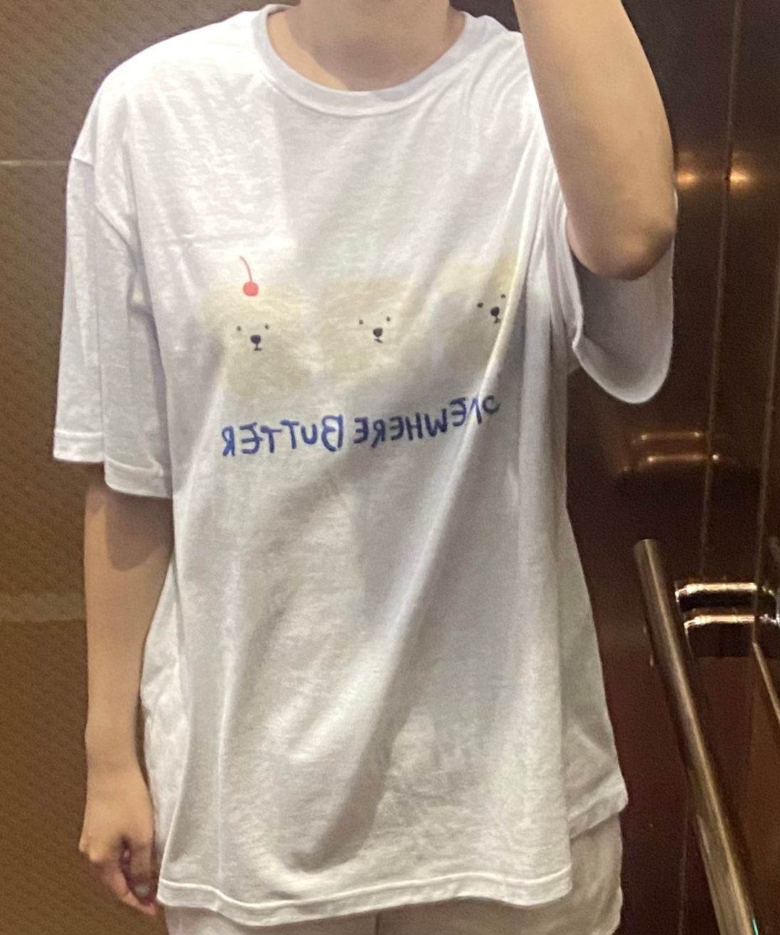 ◆SOMEWHEREBUTTER Butteree over-fit top/3色◆ MUSINSA | SOMEWHEREBUTTER I Love Butteree Over-fit Top - 2Color