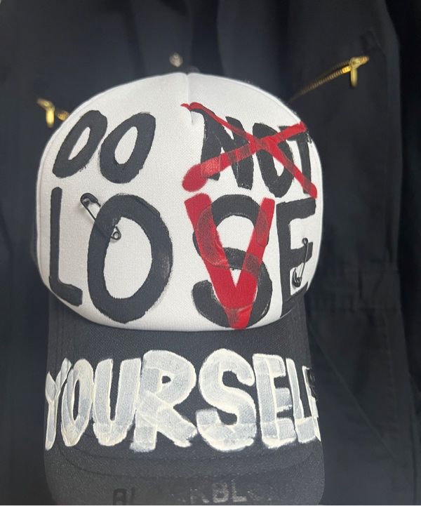 MUSINSA公式 | BLACKBLOND BBBDI DLW Graffiti Trucker Mesh Cap