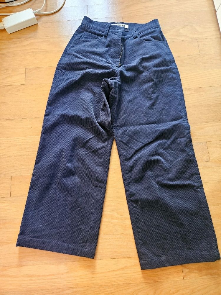 ◇ENZO BLUES◇ Corduroy Wide Pants Deep Blue MUSINSA | ENZO BLUES Corduroy Wide Pants (Deep Blue)