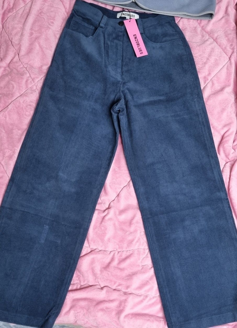 ◇ENZO BLUES◇ Corduroy Wide Pants Deep Blue MUSINSA | ENZO BLUES Corduroy Wide Pants (Deep Blue)