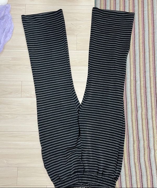 MUSINSA公式 | ENZO BLUES Mild Stripe Banding Bootcut Pants