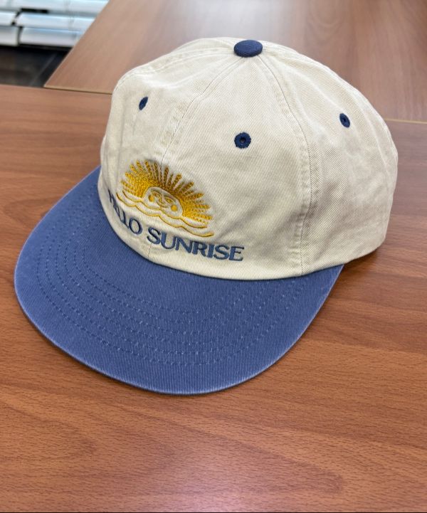 MUSINSA | HELLO SUNRISE Two Tone Washed OG Logo 6Panel