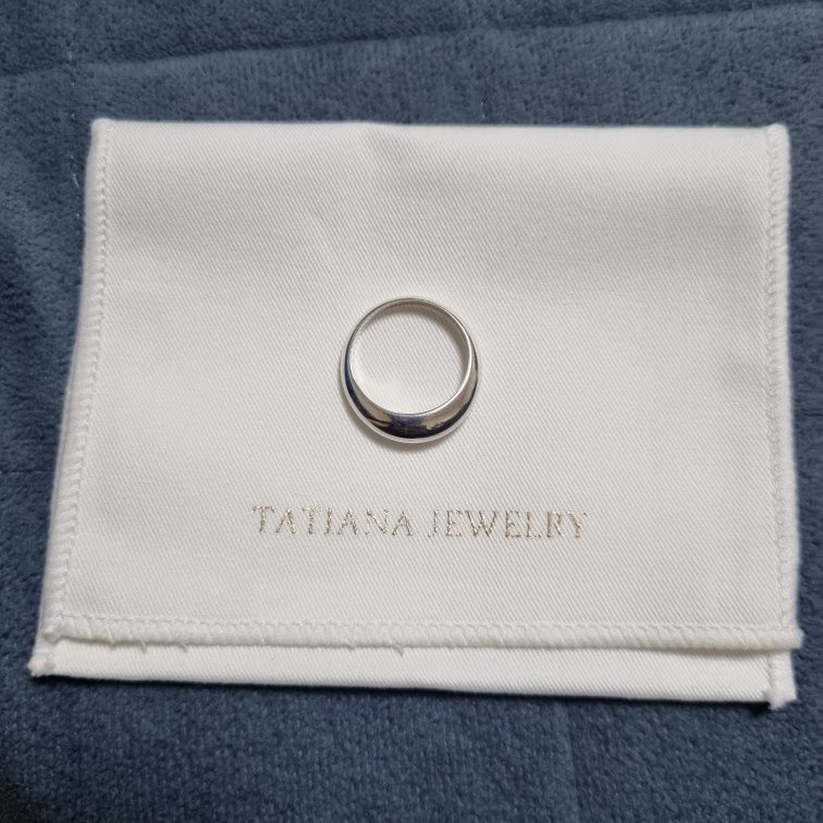 MUSINSA | TATIANA (Silver 925) Bold Shine Minimal Ring CR1837