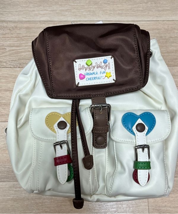 MUSINSA | VANWALK Lovely Candy Backpack [Matcha]