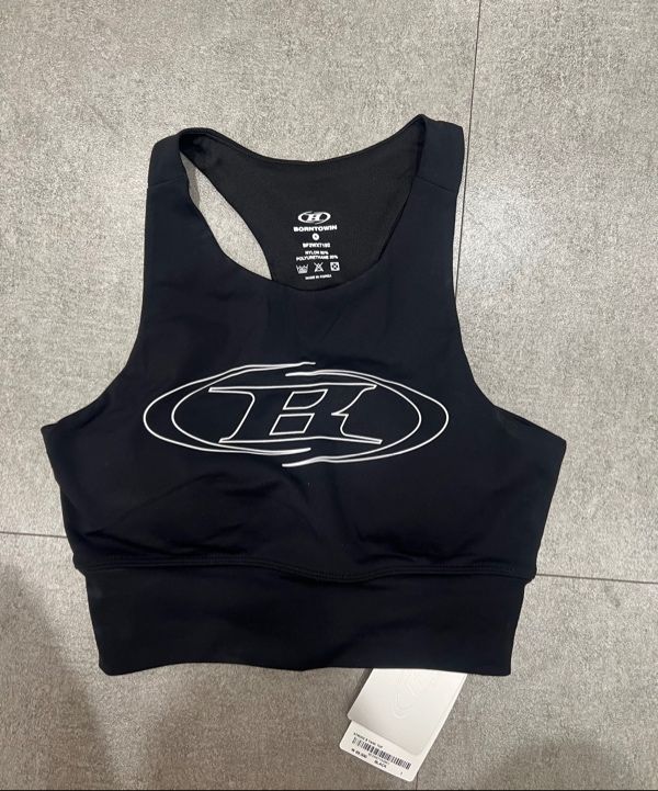 BORN TO WIN / STROKE B TANK TOP ブラトップ MUSINSA | BORN TO WIN STROKE B TANK TOP [BLACK]