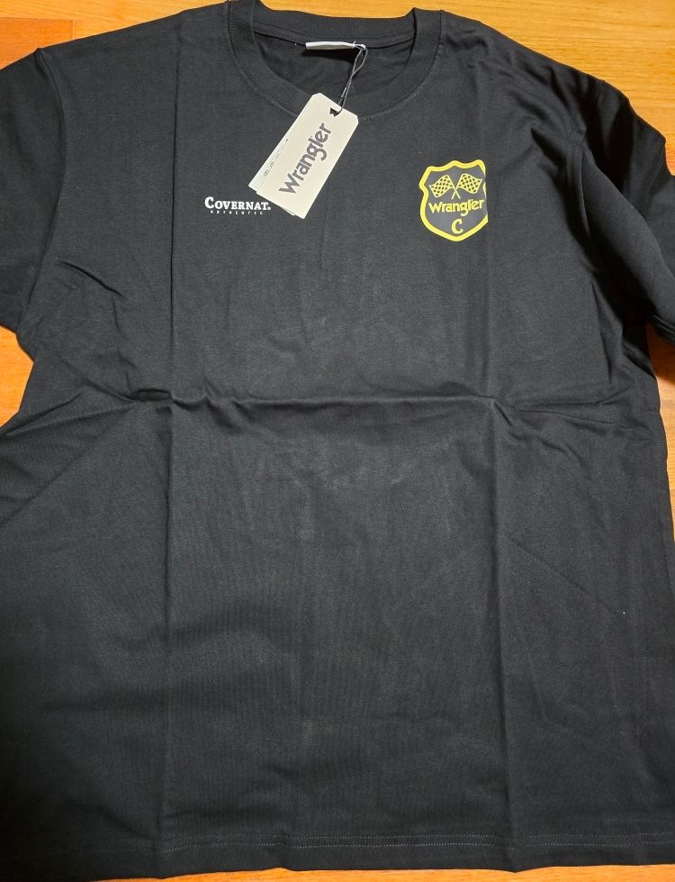MUSINSA | COVERNAT [CovernotXWrangler] 08 Vintage T-shirt Blue