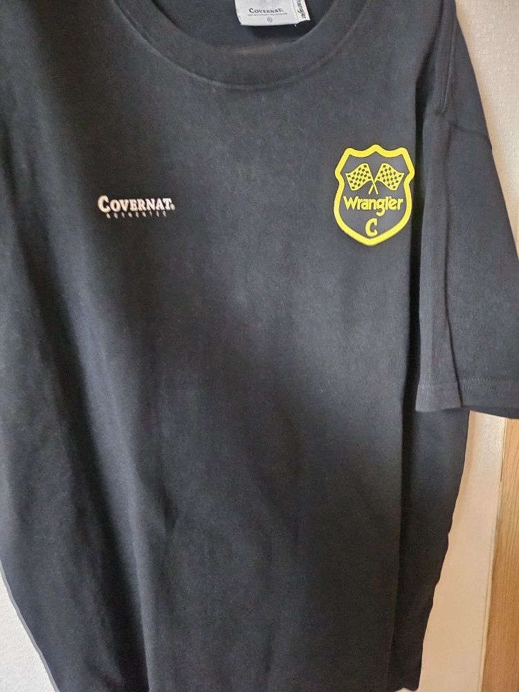 MUSINSA | COVERNAT [CovernotXWrangler] 08 Vintage T-shirt Blue