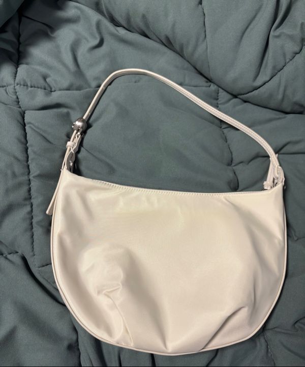 MUSINSA公式 | Archivépke Luv moon bag(Nylon ivory)_OVBAX25102IVO