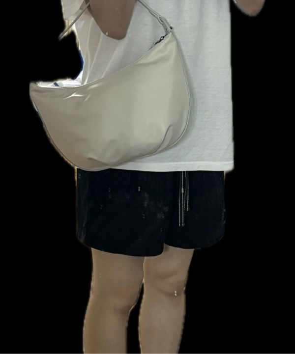 [Archiveepke]★24AW★Luv moon bag(Nylon ivory)★定価以下 Luv moon bag (Nylon)