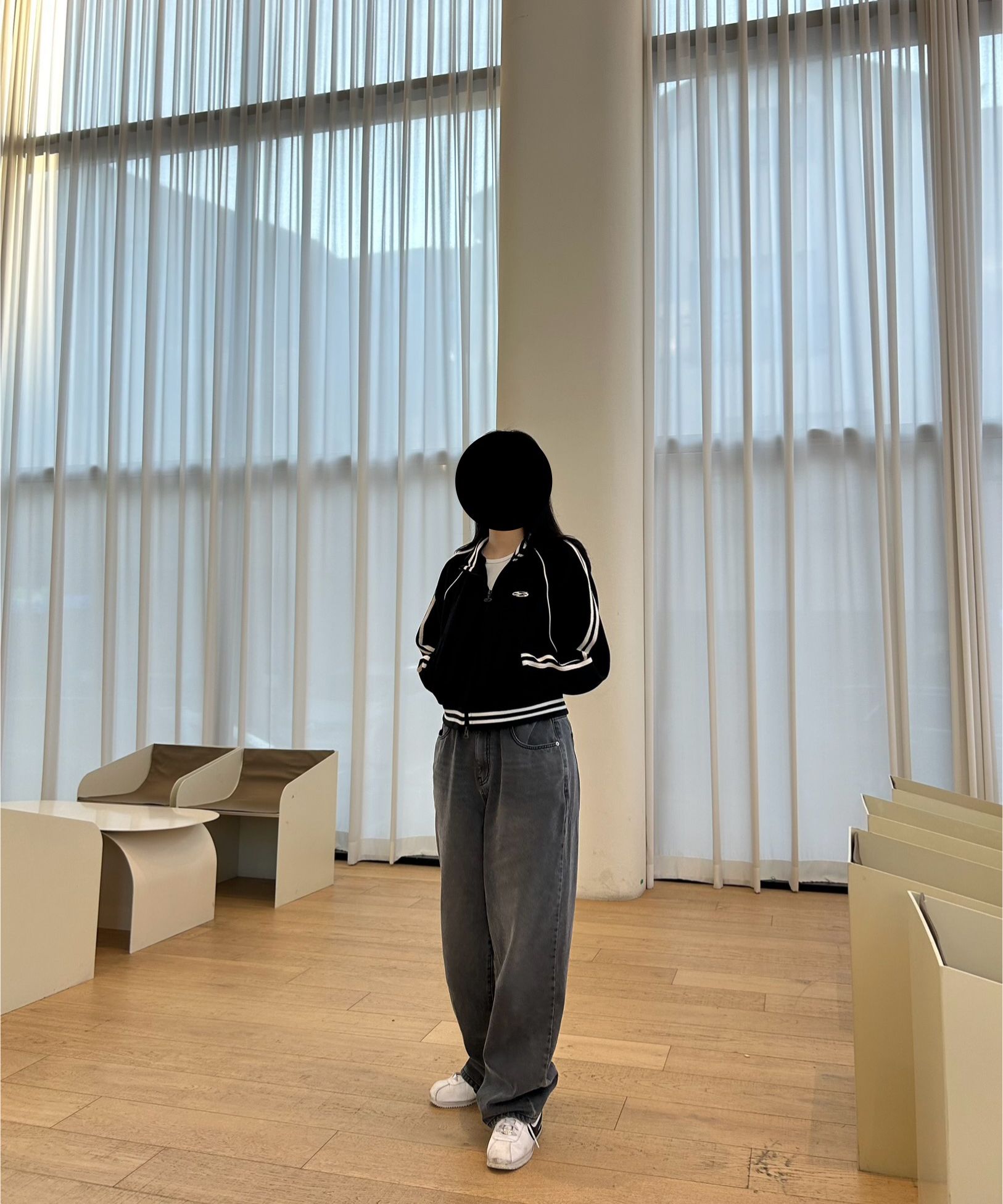 【1993studio】24FW★ Piping Track Pique Zip-Up MUSINSA | 1993STUDIO Piping track pique zip-up_burgundy