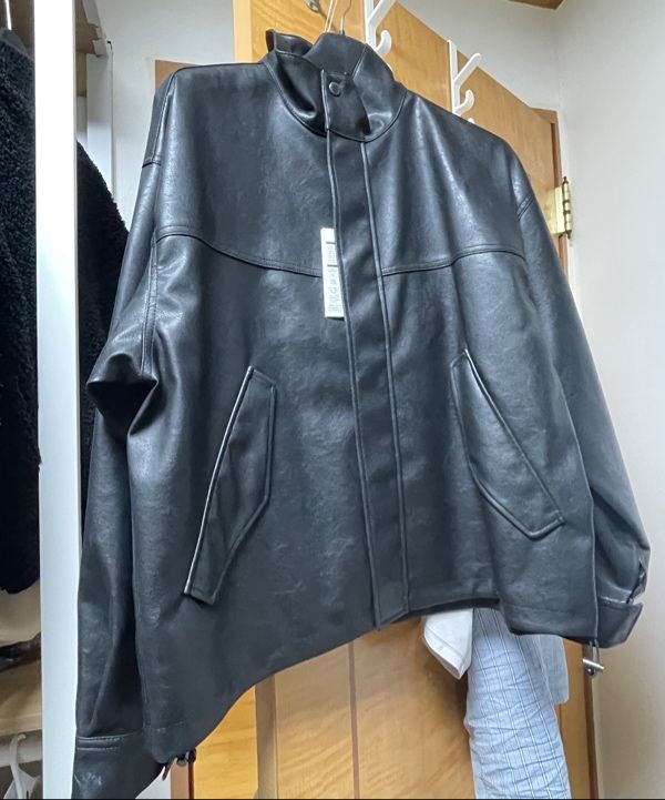 MUSINSA公式 | 1993STUDIO シンボルロゴレザーフィールドジャケット_