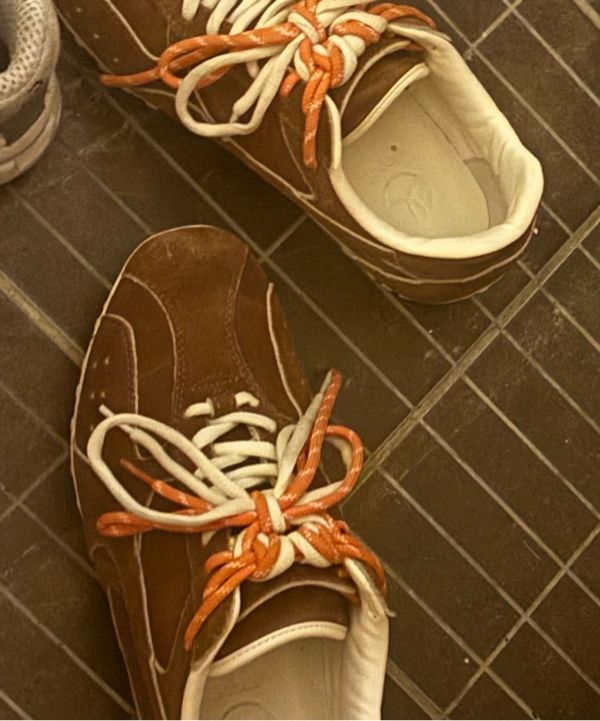 MUSINSA | YASE Spider Suede Sneakers Brown