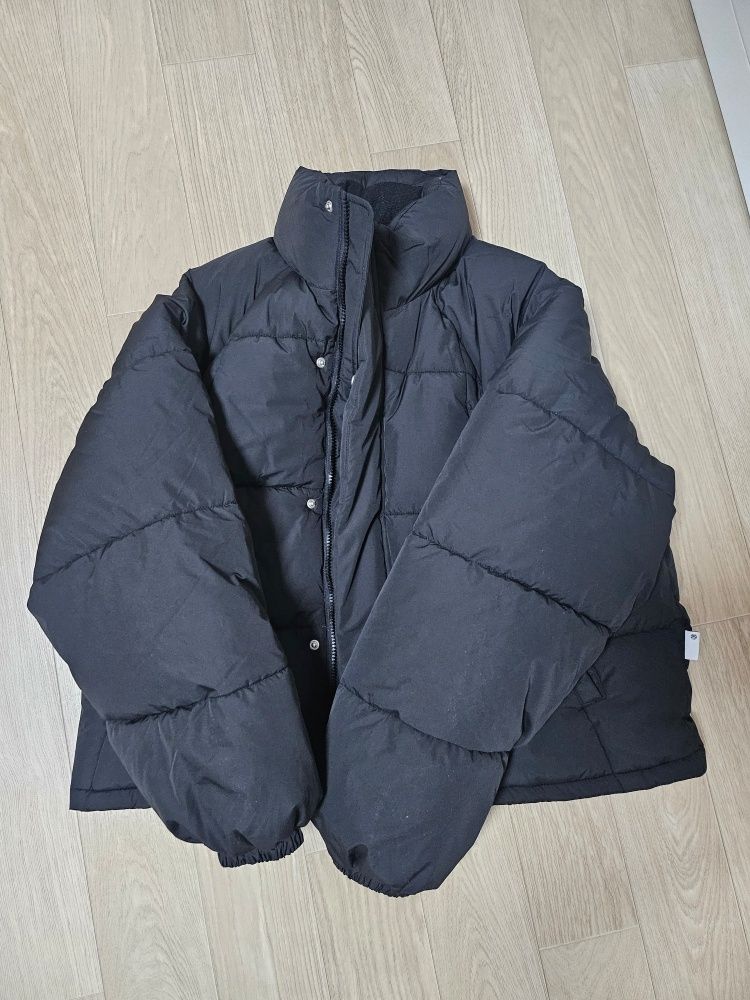 ★ Urbandtype.★ Heavy Square Collar Short Padding Black UB MUSINSA | URBANDTYPE Heavy Square Collar Short Padding_Black