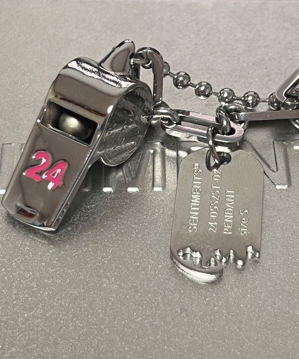 ★SENTIMENTS★ NO.553 [SILVER PINK] 24 COLOR WHISTLE NECKLAC MUSINSA | SENTIMENTS NO.553 [SILVER PINK] 24 COLOR WHISTLE
