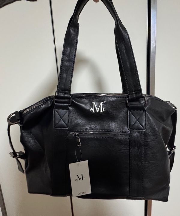 MUSINSA公式 | MUCENT プライムリンクルレザートートバッグ