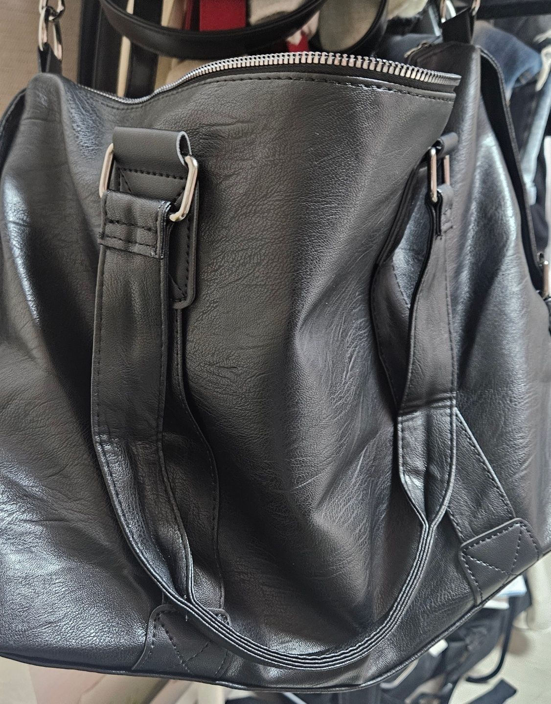 MUSINSA公式 | MUCENT プライムリンクルレザートートバッグ