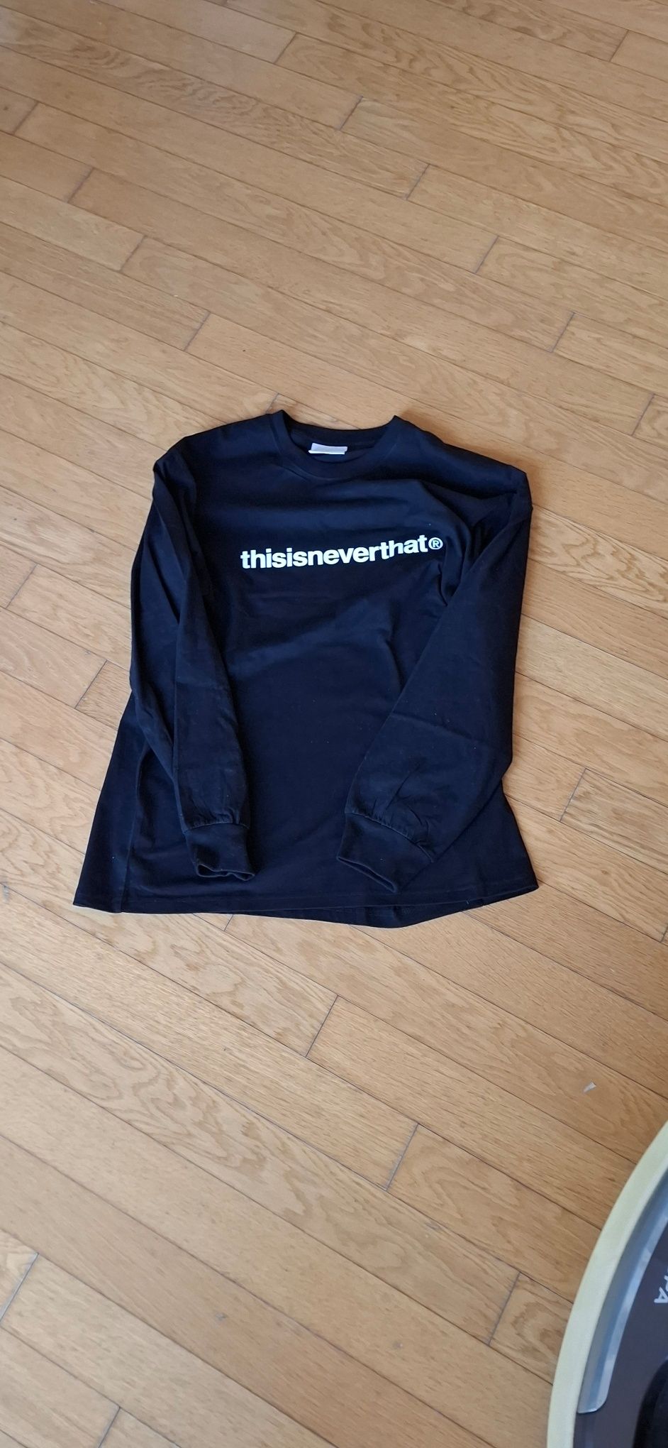 MUSINSA | thisisneverthat® (SS24) T-Logo L/S Tee - Black