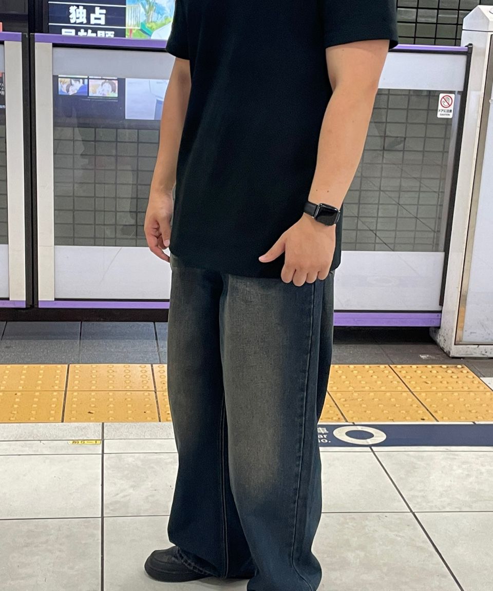 [JEMUT]★YELLOW WASHING WIDE DENIM PANTS JEMUT]☆YELLOW WASHING WIDE DENIM PANTS Jemina-Light-Wash