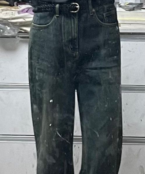 MUSINSA | MUSINSA STANDARD Crease Washed Loose Straight