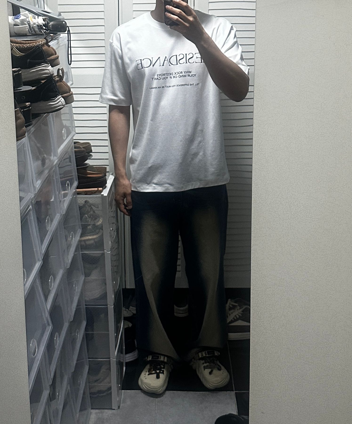 MUSINSA | LMOOD LESISDANCE Comfort T-Shirt White