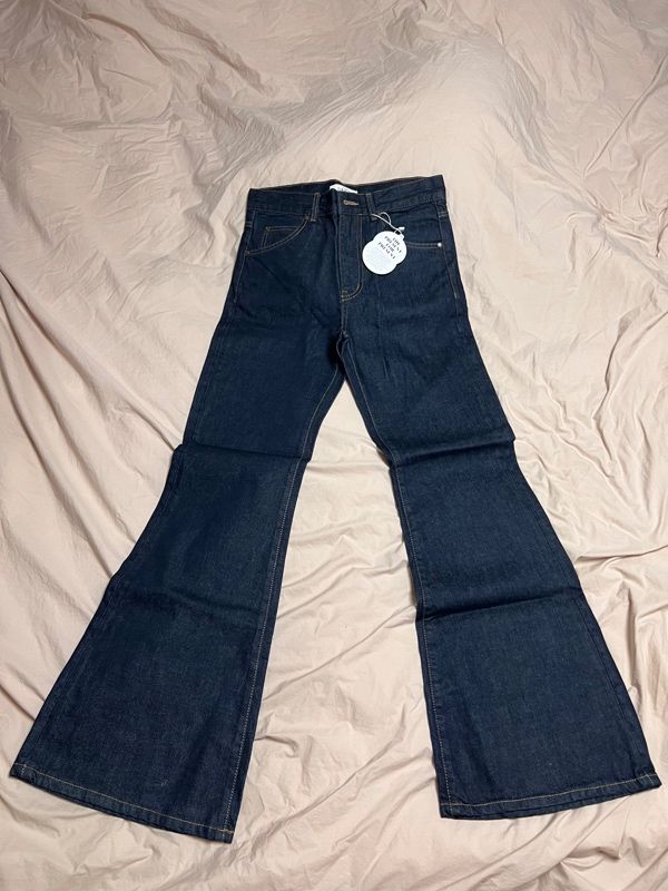 MUSINSA | LMOOD Jeanne flare denim indigo