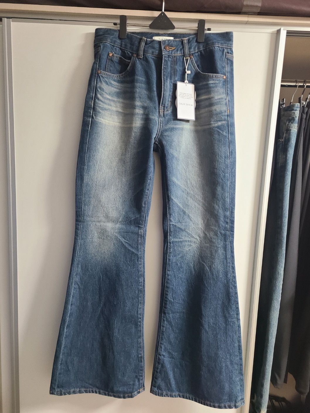 LMOOD ■ Jeanne flare denim MUSINSA | LMOOD Jeanne flare denim french blue