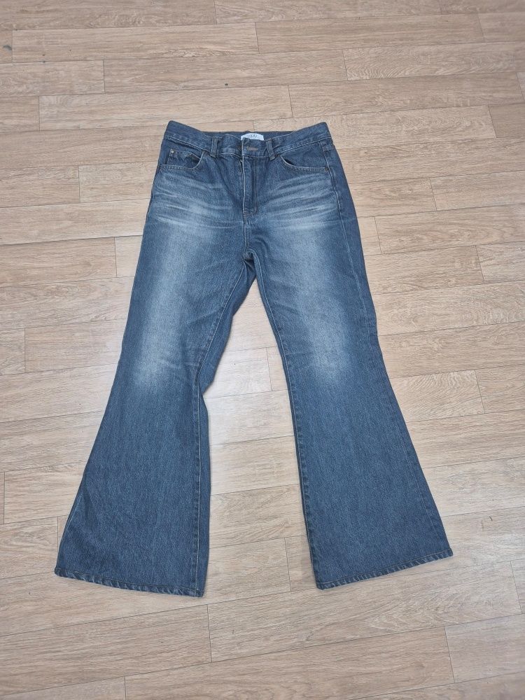 MUSINSA | LMOOD Jeanne flare denim french blue