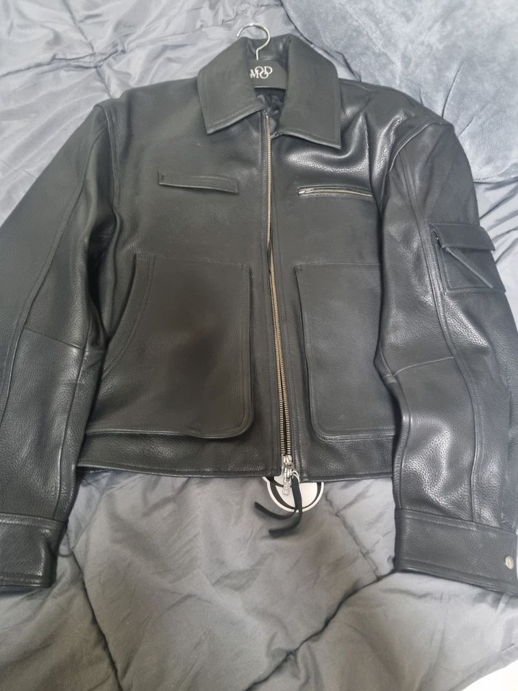 未使用 牛皮LMOODスモーカーカウハイドレザージャケット 未使用 牛皮LMOODスモーカーカウハイドレザージャケット - メルカリ