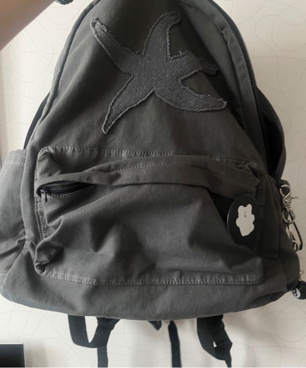 【THE COLDEST MOMENT】25ss TCM starfish denim backpack MUSINSA公式 | THE COLDEST MOMENT TCM starfish denim backpack